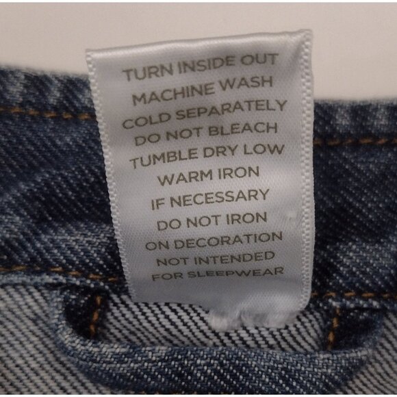 Gymboree Y2K Girls Denim Vest Size 7 Full Zip Embroidered Crown Vintage Blue - Picture 5 of 5